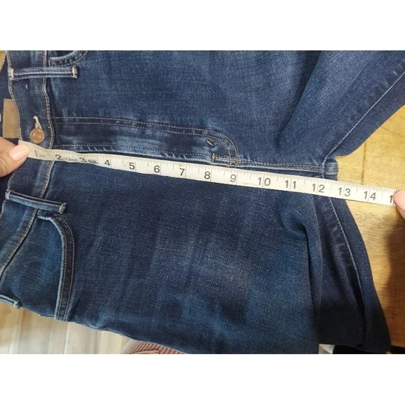 Mother Jeans denim sz 29 The Hustler Roller Heel High Rise high fidelity - Picture 6 of 8